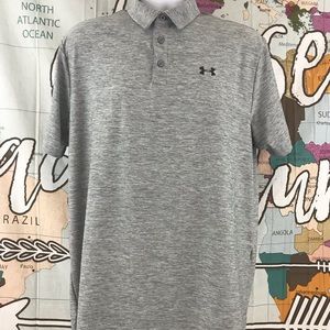 Under Armour Heat Gear Loose Sz.Large Golf Polo
